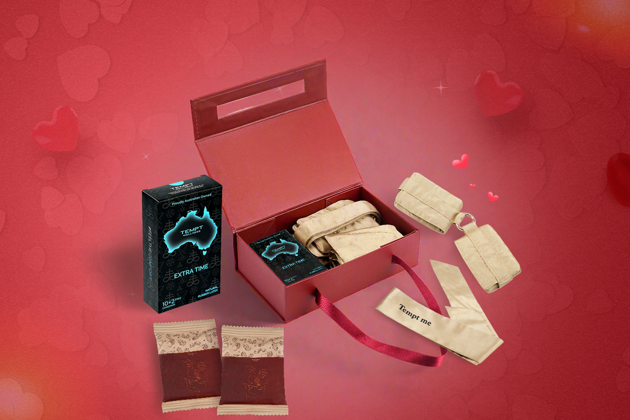 Assorted Gift Box Double Trouble (2 Extra Time Condoms)