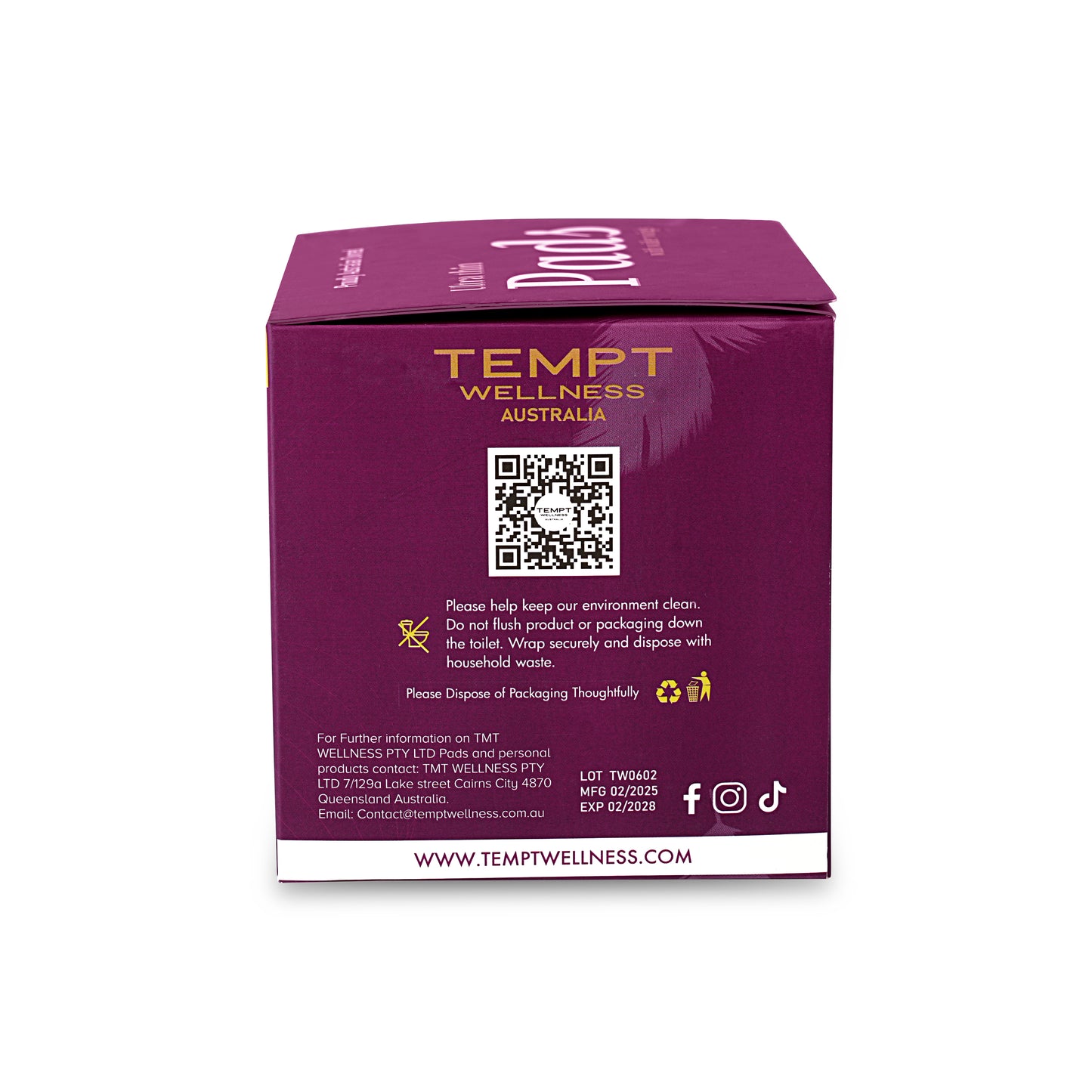 Tempt Wellness Day Use Sanitary Pads for Women | Pack of 10 + 2 Free Pads | Soft Cottony Cover | High Absorbency | Leak Protection | Rash-Free Comfort | Regular Flow Protection