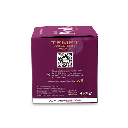 Tempt Wellness Day Use Sanitary Pads for Women | Pack of 10 + 2 Free Pads | Soft Cottony Cover | High Absorbency | Leak Protection | Rash-Free Comfort | Regular Flow Protection