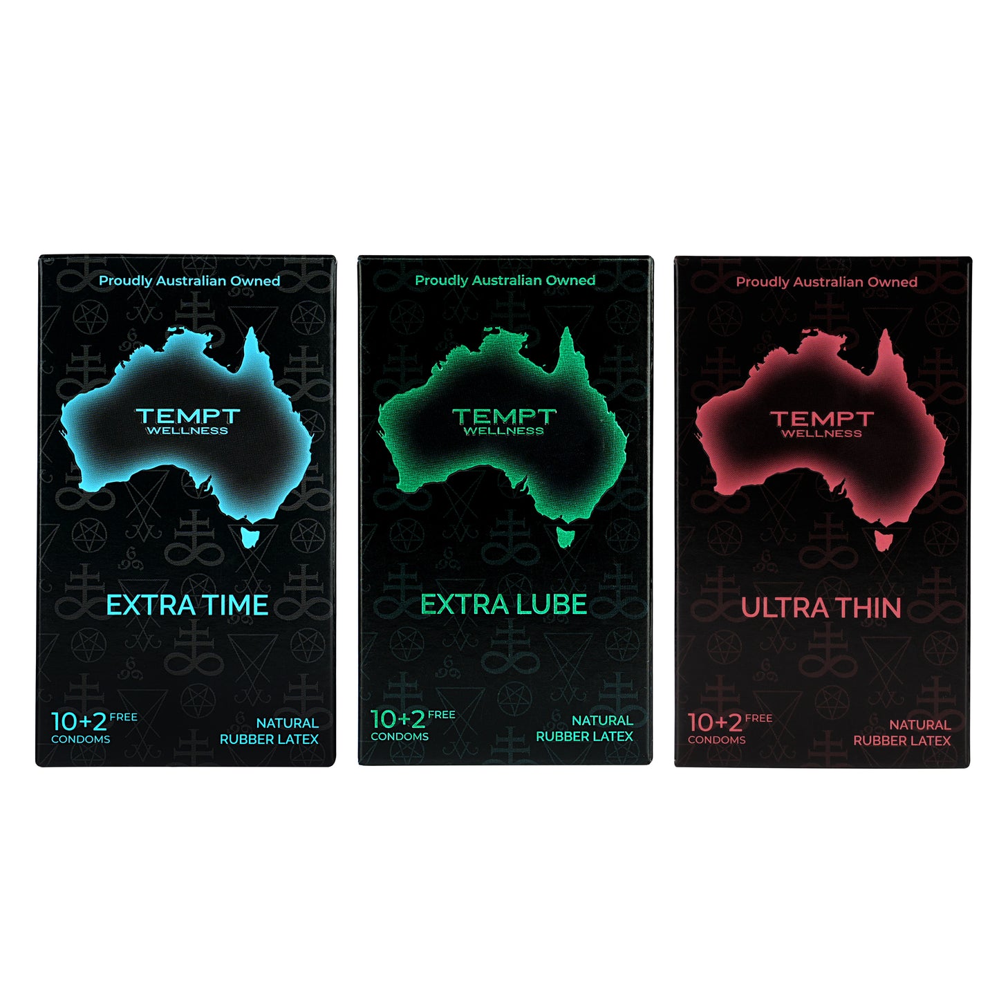 Tempt Extra Time, Extra Lube And Ultra Thin Condoms