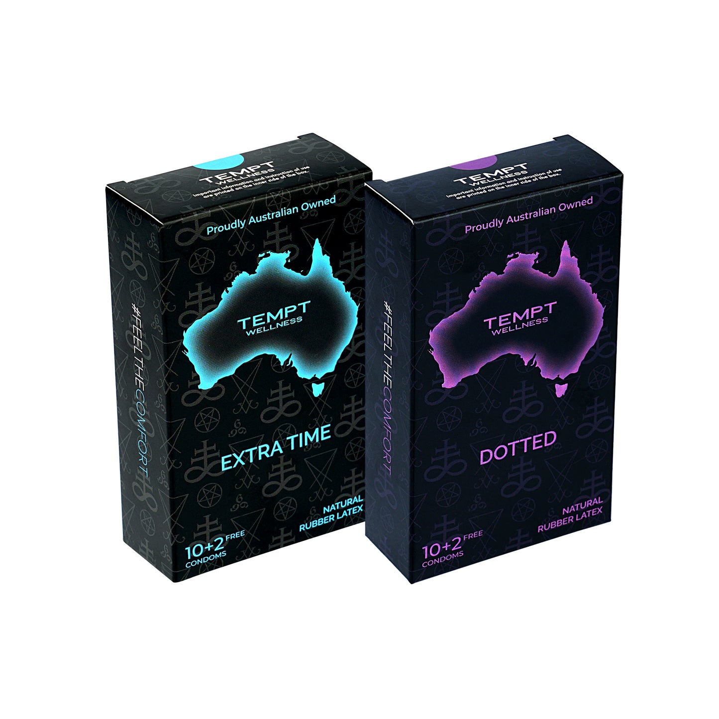 Tempt Extra Time And Dotted Condoms