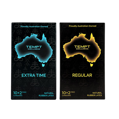 Tempt Extra Time And Regular Condoms