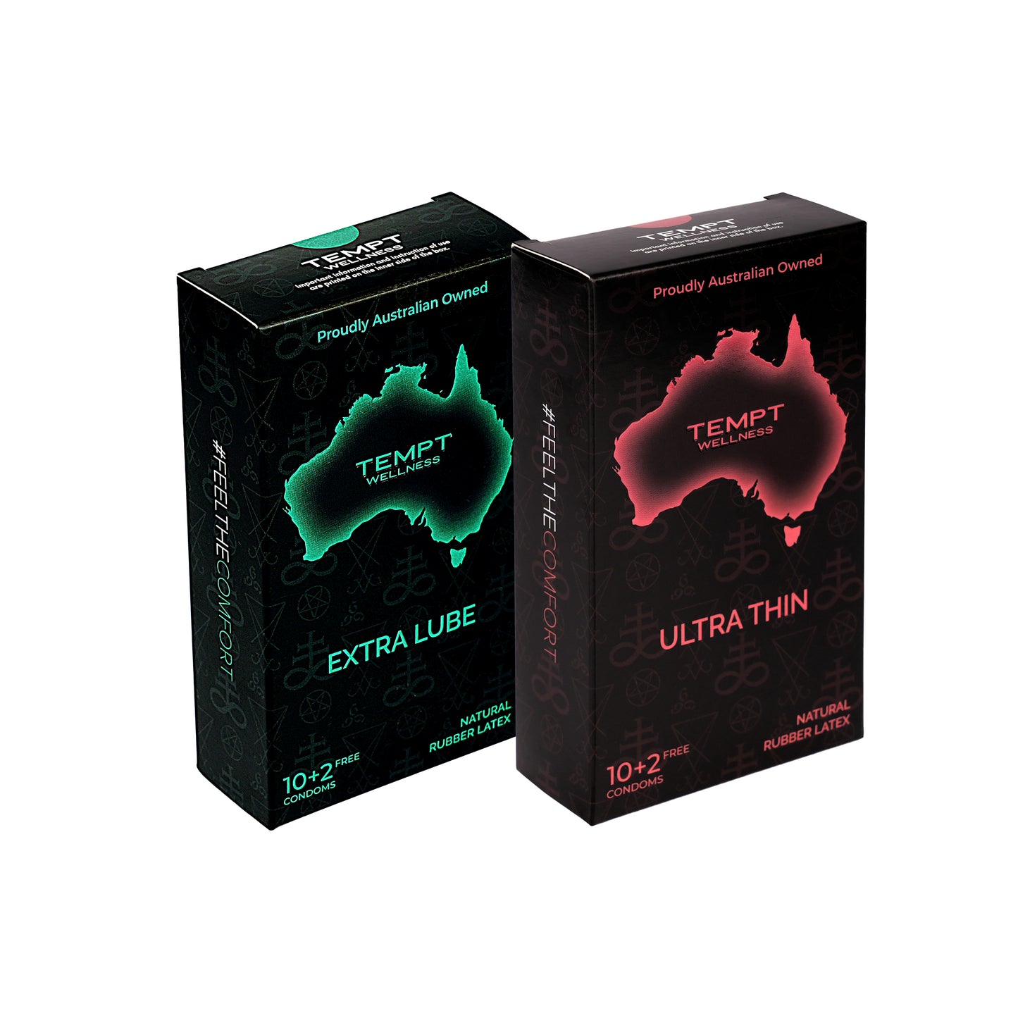 Tempt Extra Lube And Ultra Thin Condoms
